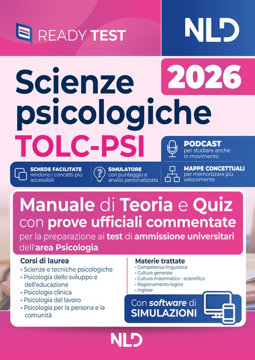 Scienze psicologiche TOLC-PSI. Manuale di teoria e quiz per la preparazione ai test di ammissione universitari