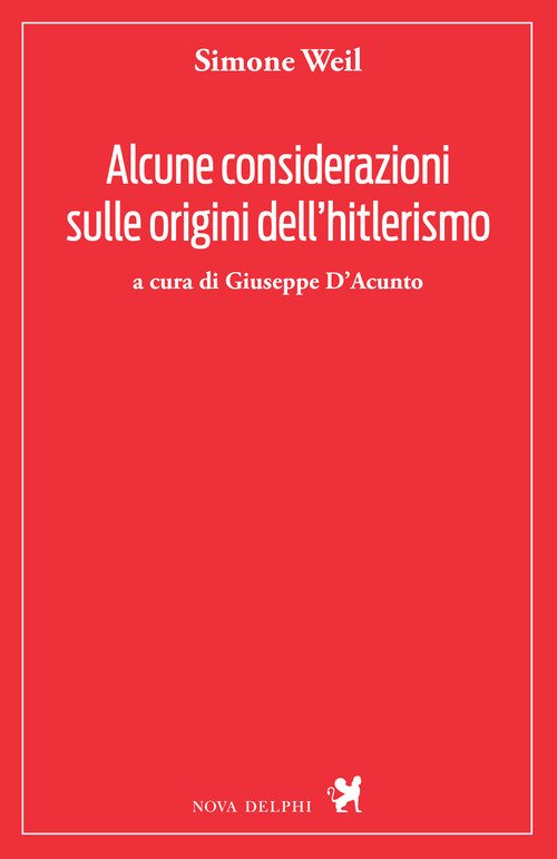 Alcune considerazioni sulle origini dell'hitlerismo