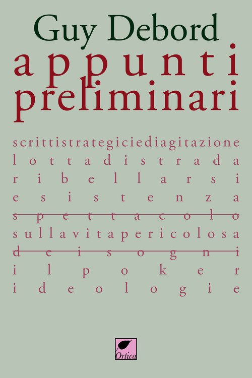 Appunti preliminari