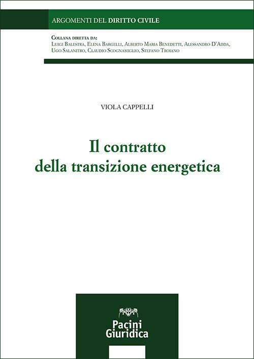 Il contratto della transizione energetica