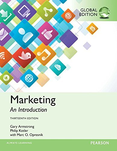 Marketing An Introduction 13 Edizione