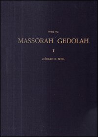 Massorah Gedolah. Iuxta codicem Leningradensem B 19a. Vol. 1: Catalogi.