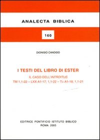 I testi del libro di Ester