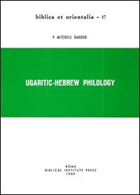 Ugaritic-Hebrew Philology