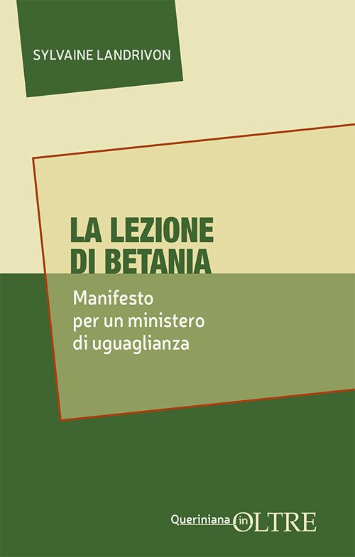 La lezione di Betania. Manifesto per un ministero di uguaglianza