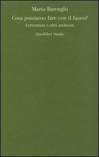 Cosa possiamo fare con il fuoco? Letteratura e altri ambienti