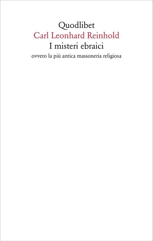 I misteri ebraici ovvero la più antica massoneria religiosa