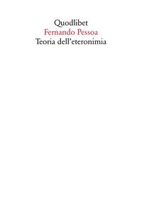 Teoria dell'eteronimia
