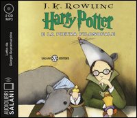 Harry Potter e la pietra filosofale letto da Giorgio Scaramuzzino. Audiolibro. 2 CD Audio formato MP3