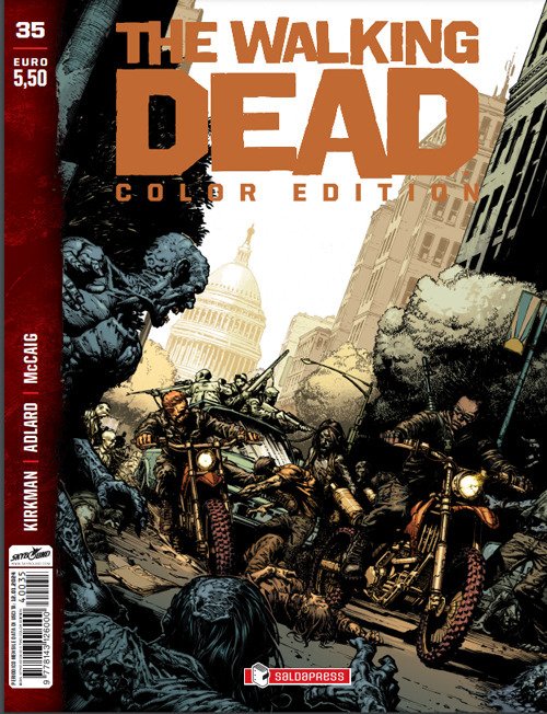 The walking dead. Color edition