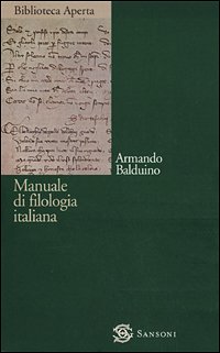 Manuale di filologia italiana