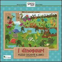 I dinosauri. Puzzle gigante. Con libro
