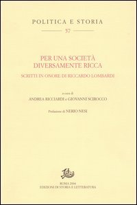 Per una società diversamente ricca. Scritti in onore di Riccardo Lombardi