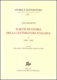 Scritti di storia della letteratura italiana