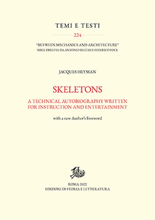 Skeletons. A technical autobiography written for instruction and entertainment