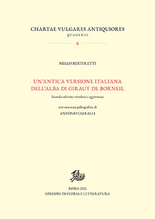 Un'antica versione italiana dell'«Alba» di Giraut de Borneil