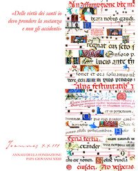 Joannes XXIII. Annali della fondazione Papa Giovanni XXIII Bergamo