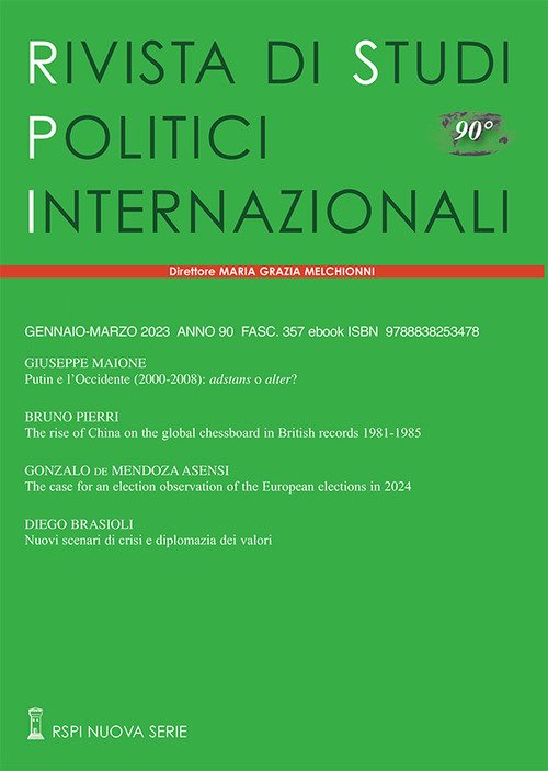 Rivista di studi politici internazionali