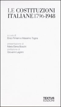 Le costituzioni italiane (1796-1948)