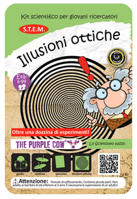 Illusioni Ottiche. Kit Scientifico Per Giovani Ricercatori