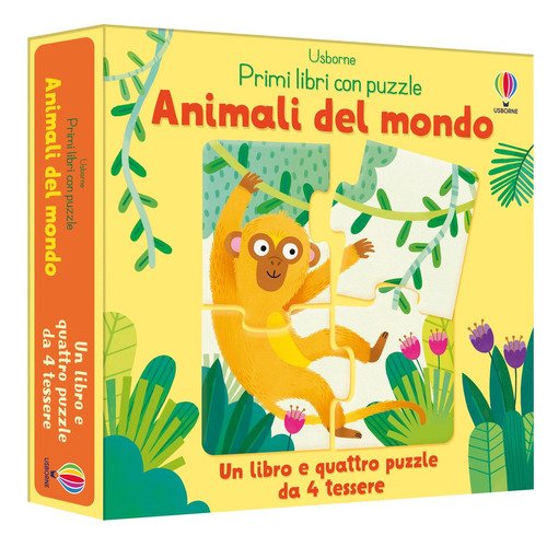 Animali del mondo. Primi libri con puzzle