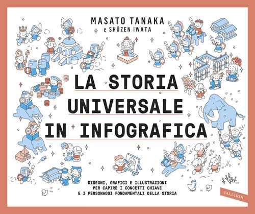 La storia universale in infografica. Disegni, grafici e illustrazioni per capire i concetti chiave e i personaggi fondamentali della storia