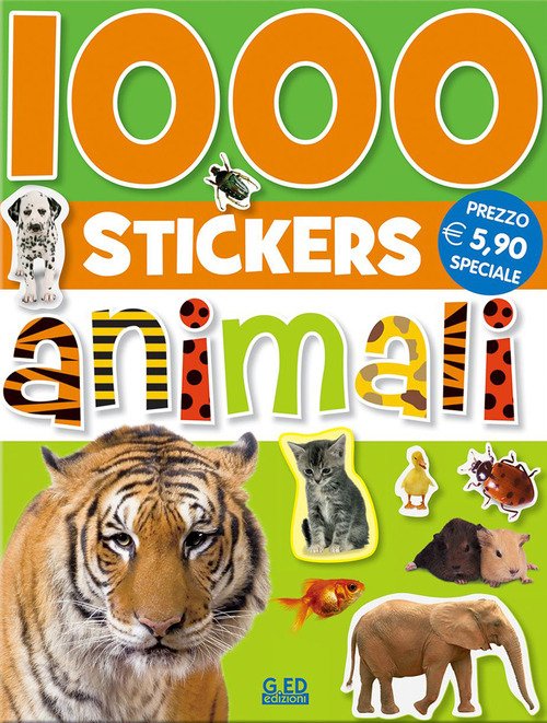 Mille stickers. Animali