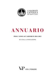 ANNUARIO PER L'A.A. 2011-2012