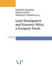 Local Development and Economic Policy: a European Forum