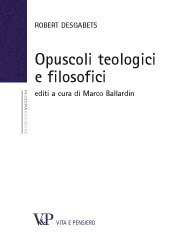 Opuscoli teologici e filosofici