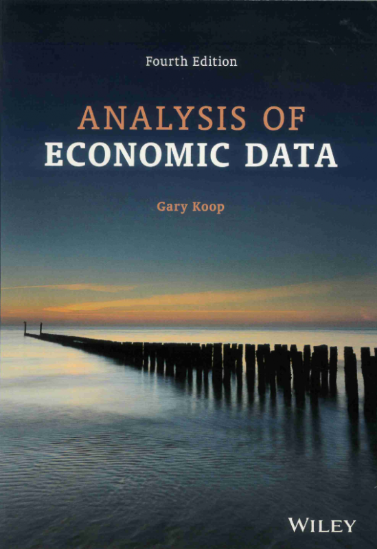 Analysis Of Economic Data 4th Ed.