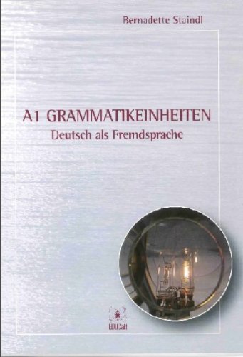 A1 Grammatikeinheiten Deutsch Als Fremdsprache