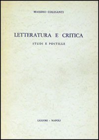 Letteratura e critica