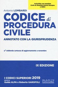 Codice di procedura civile. Annotato con la giurisprudenza