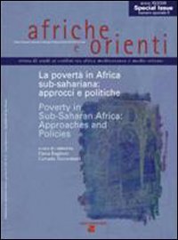 Afriche e Orienti (2009). Vol. 2: La povert&agrave; in Africa sub-sahariana: approcci e politiche. - La povert&agrave; in Africa sub-sahariana: approcci e politiche