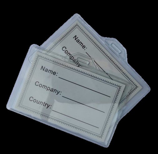 Bustina Porta Badge Orizzontale 10x7,2