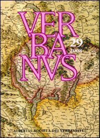 Verbanus. Rivista per la cultura, l'arte, la storia del lago