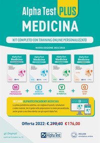 Alpha Test plus. Medicina. Kit completo di preparazione con training online personalizzato
