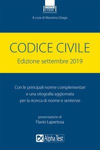 Codice civile. Settembre 2019