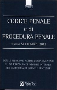 Codice penale e di procedura penale