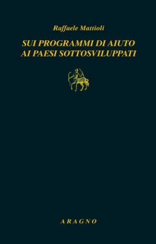 Sui programmi di aiuto ai paesi sottosviluppati