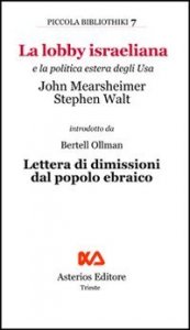 La lobby israeliana e la politica estera degli USA