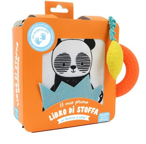 Il mio primo libro di stoffa in bianco e nero!