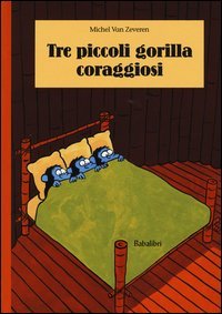 Tre piccoli gorilla coraggiosi