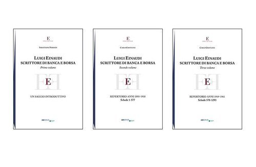 Luigi Einaudi scrittore di banca e Borsa