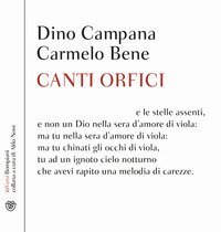 Canti orfici