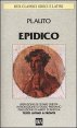 Epidico - Testo latino a fronte