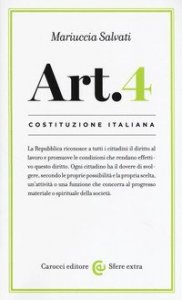 Costituzione italiana: articolo 4
