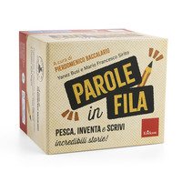 Parole In Fila. Pesca, Inventa E Scrivi Incredibili Storie! Con Libro Rilegato