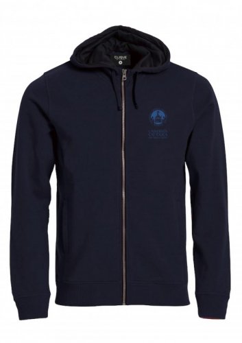 Felpa Classic Full Zip Hoody Blu XXL